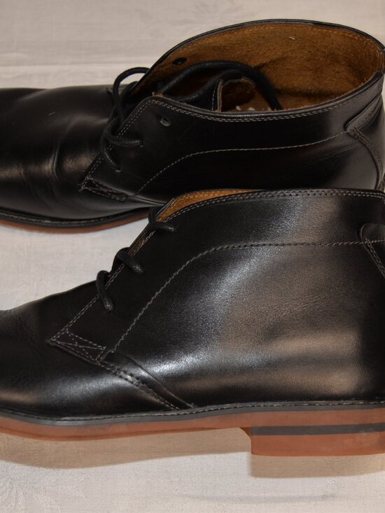Florsheim Plain-Toe Chukka Boots Black 12M main image 6